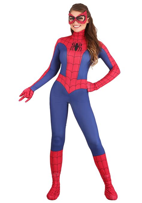 sexy spider man costume|Adult's Superhero Halloween Costumes for Men & Women.